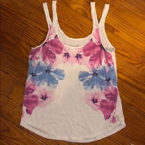 AE floral tank